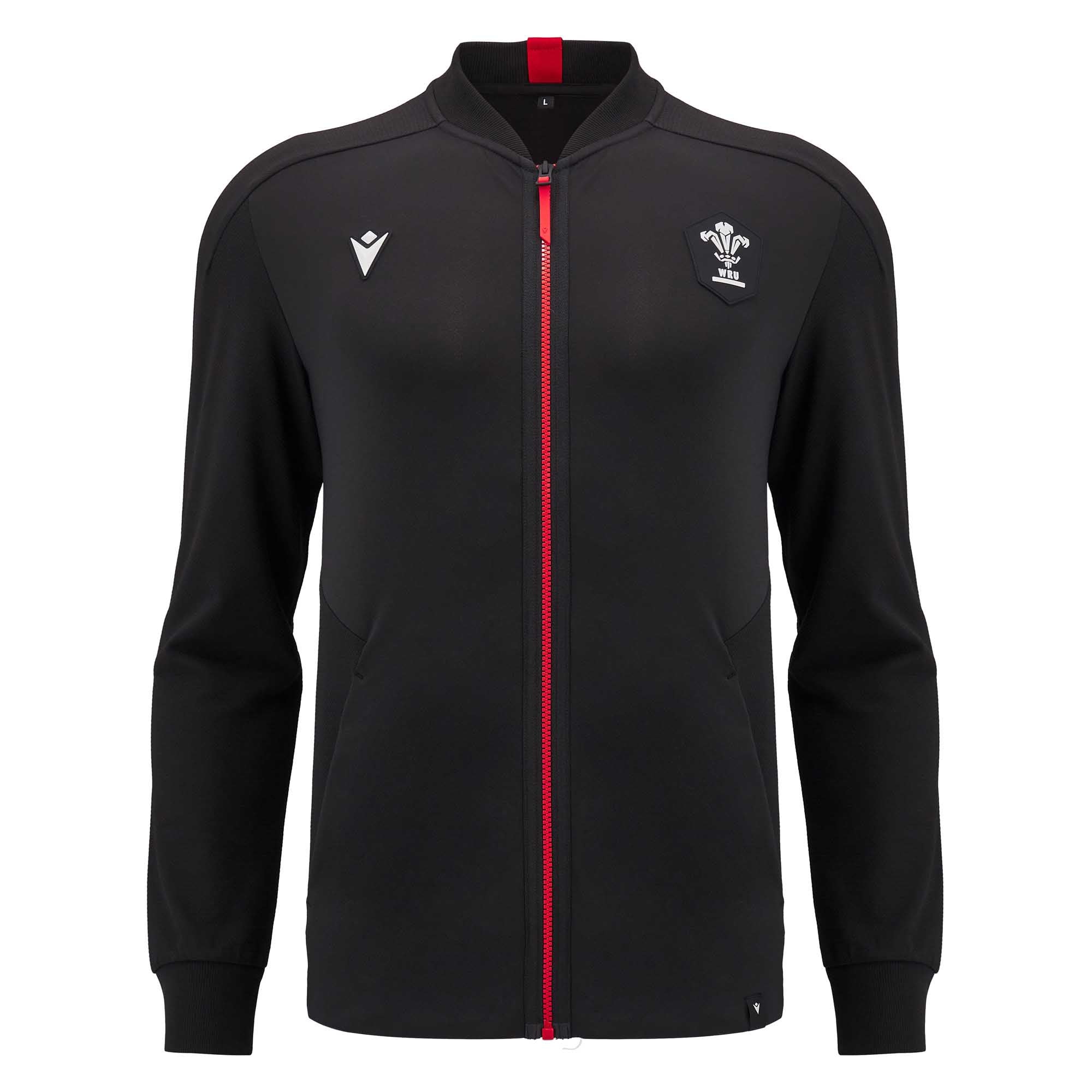 Macron Mens Wales Rugby Anthem Jacket 24/25