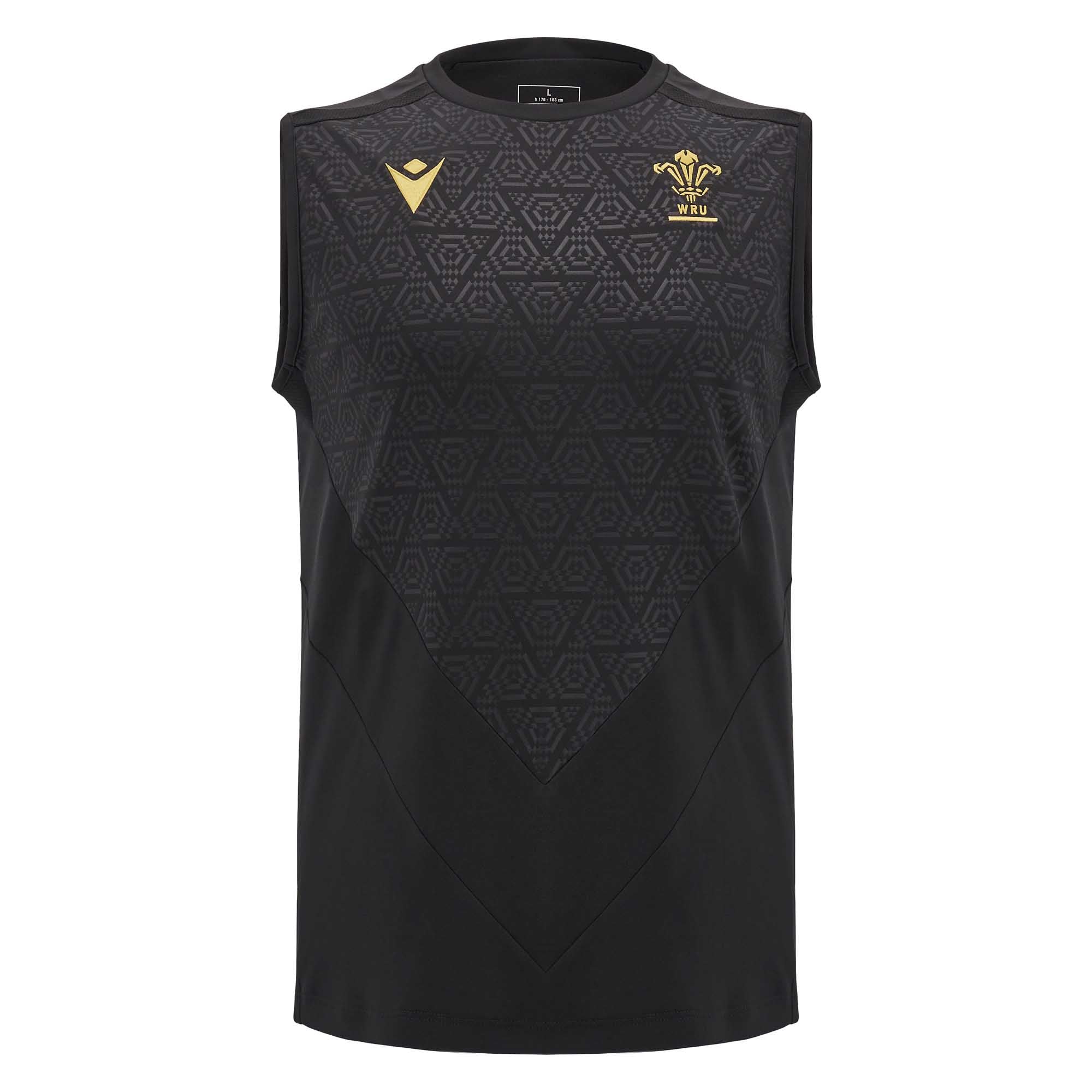 Macron Mens Wales Rugby Vest 24/25