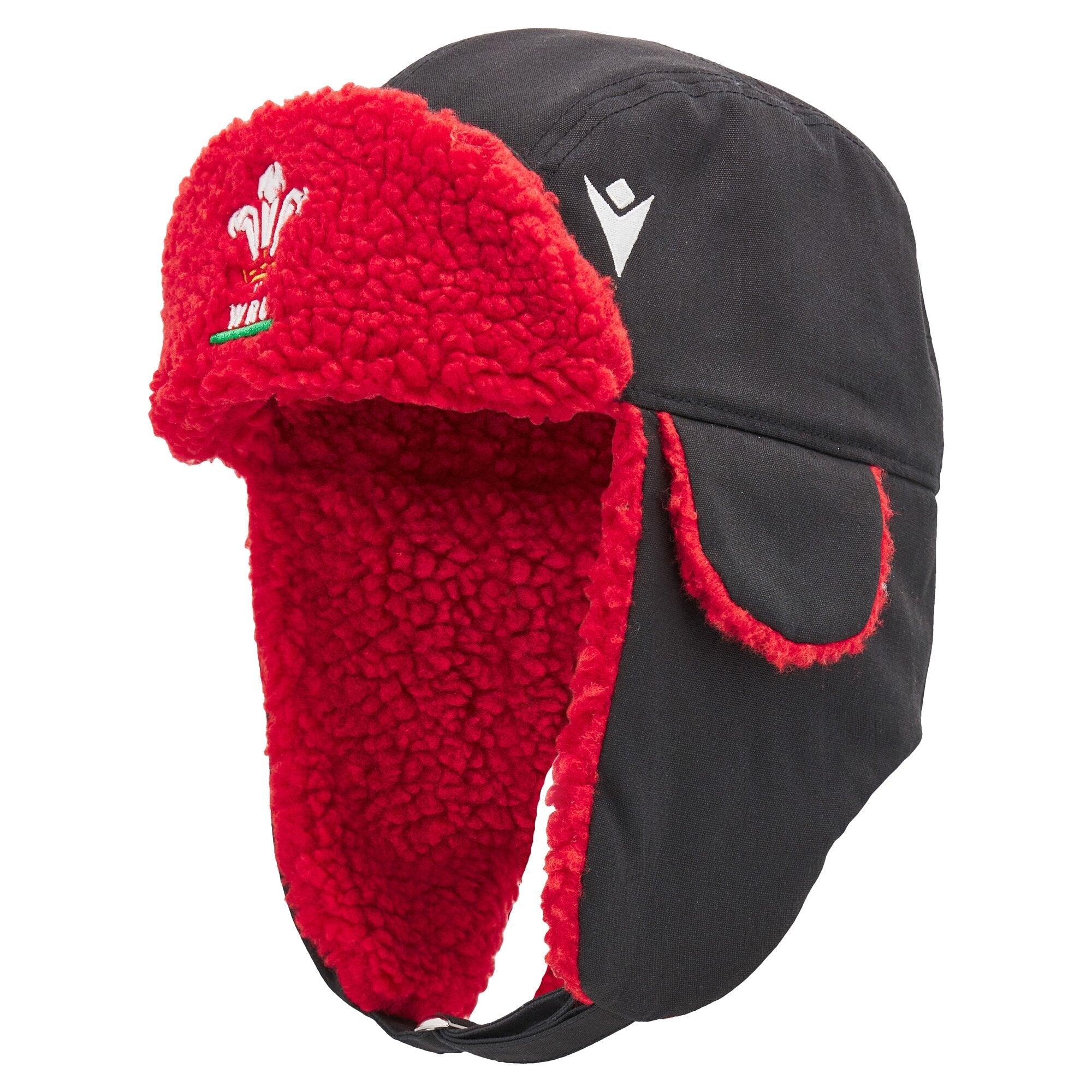 Macron Wales Rugby Trapper Hat